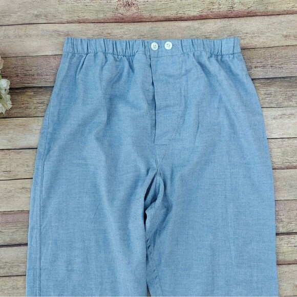 Thom Sweeney Brushed Cotton Pyjamas Blue Size Small - Picture 11 of 15